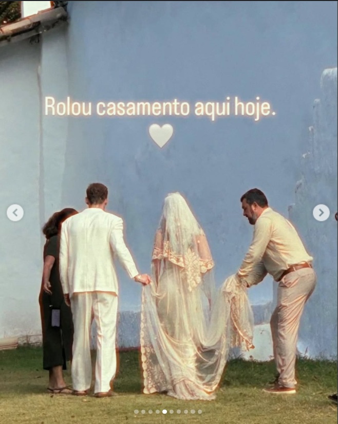 Bild von der Trauung | Quelle: Instagram/bahiasul.news