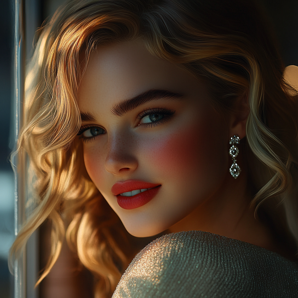 Eine lächelnde Frau | Quelle: Midjourney