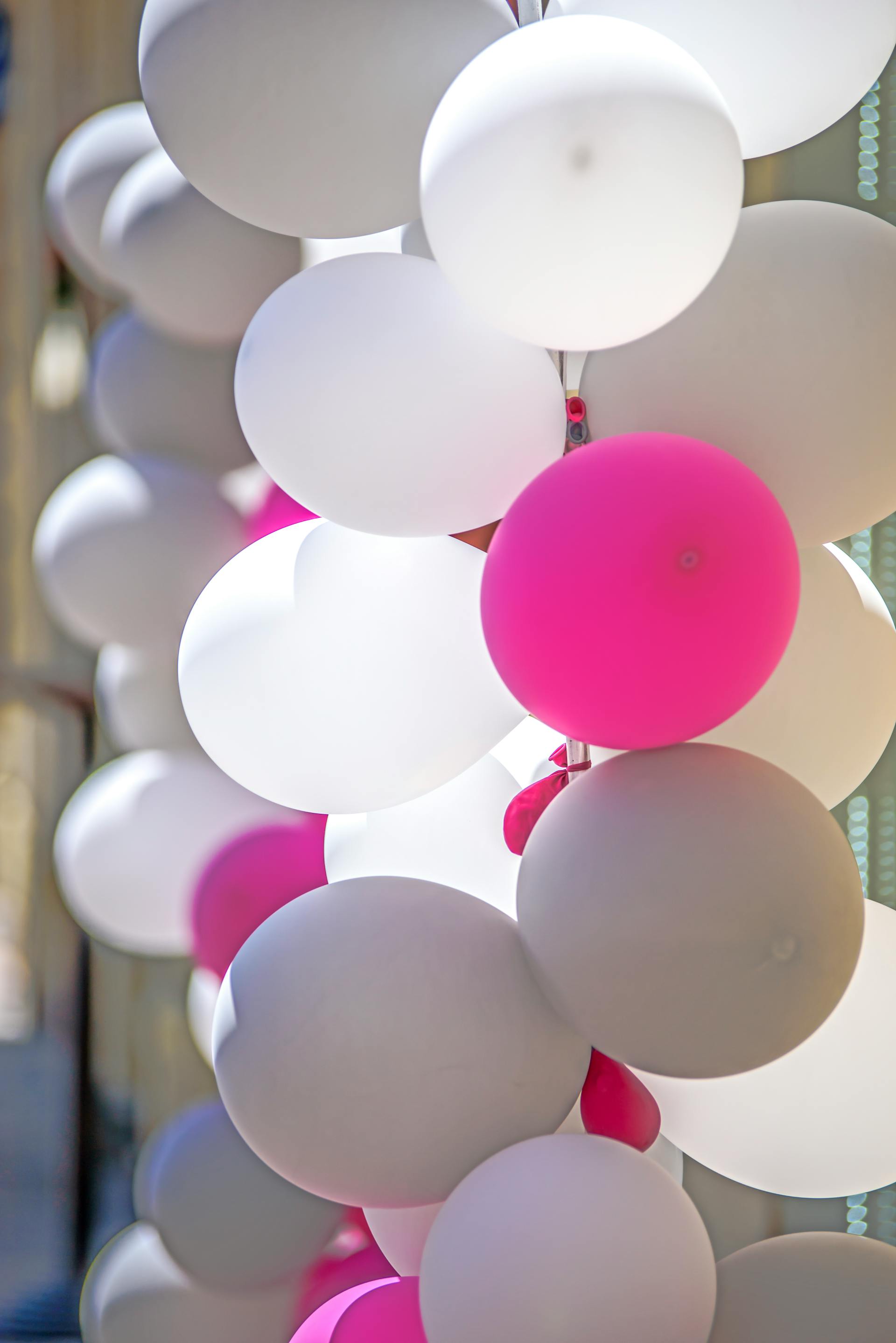 Eine Nahaufnahme von Luftballons | Quelle: Pexels