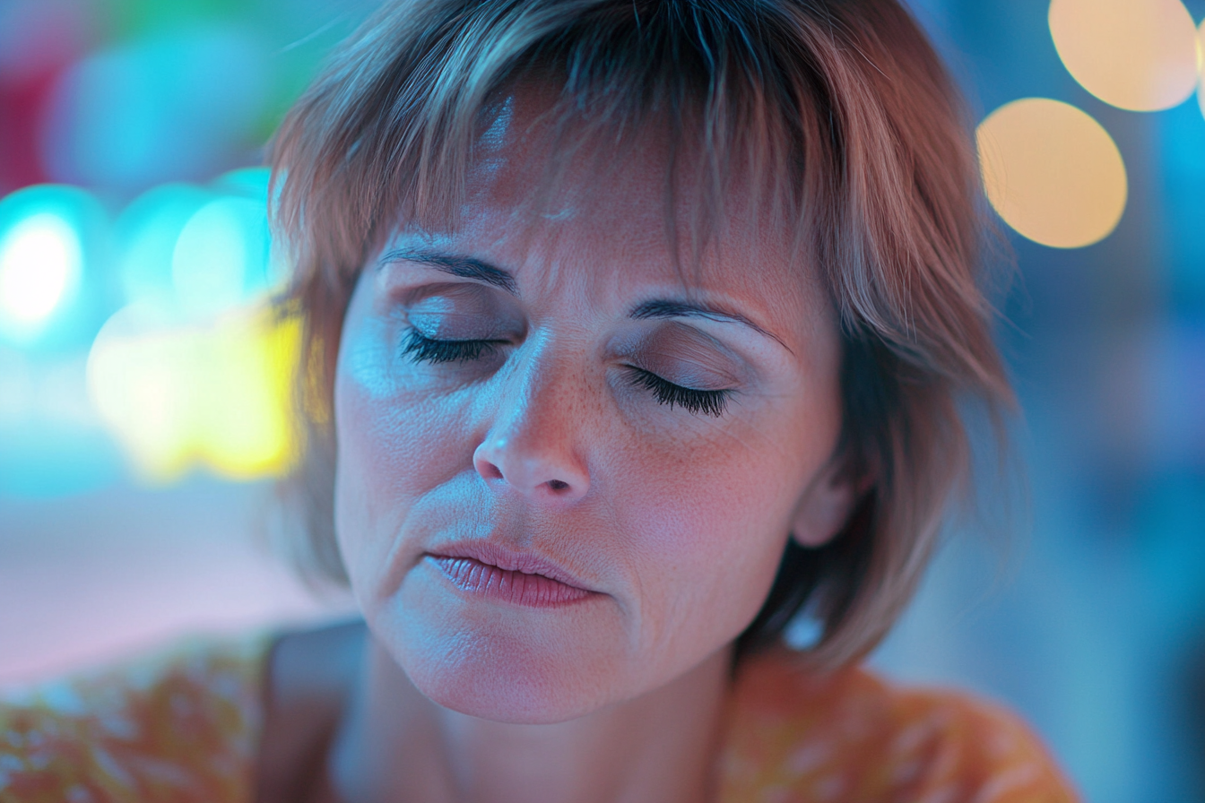 Eine emotionale Frau | Quelle: Midjourney