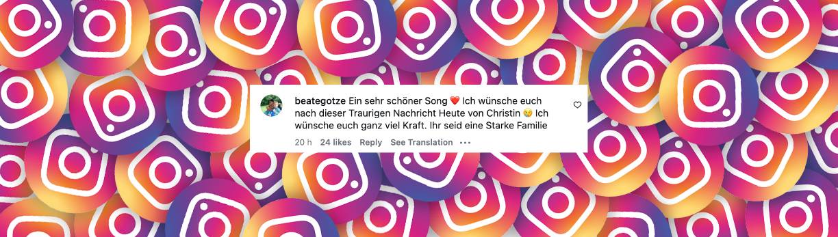 Nutzerkommentar zu der Situation | Quelle: Instagram/reim-matthias