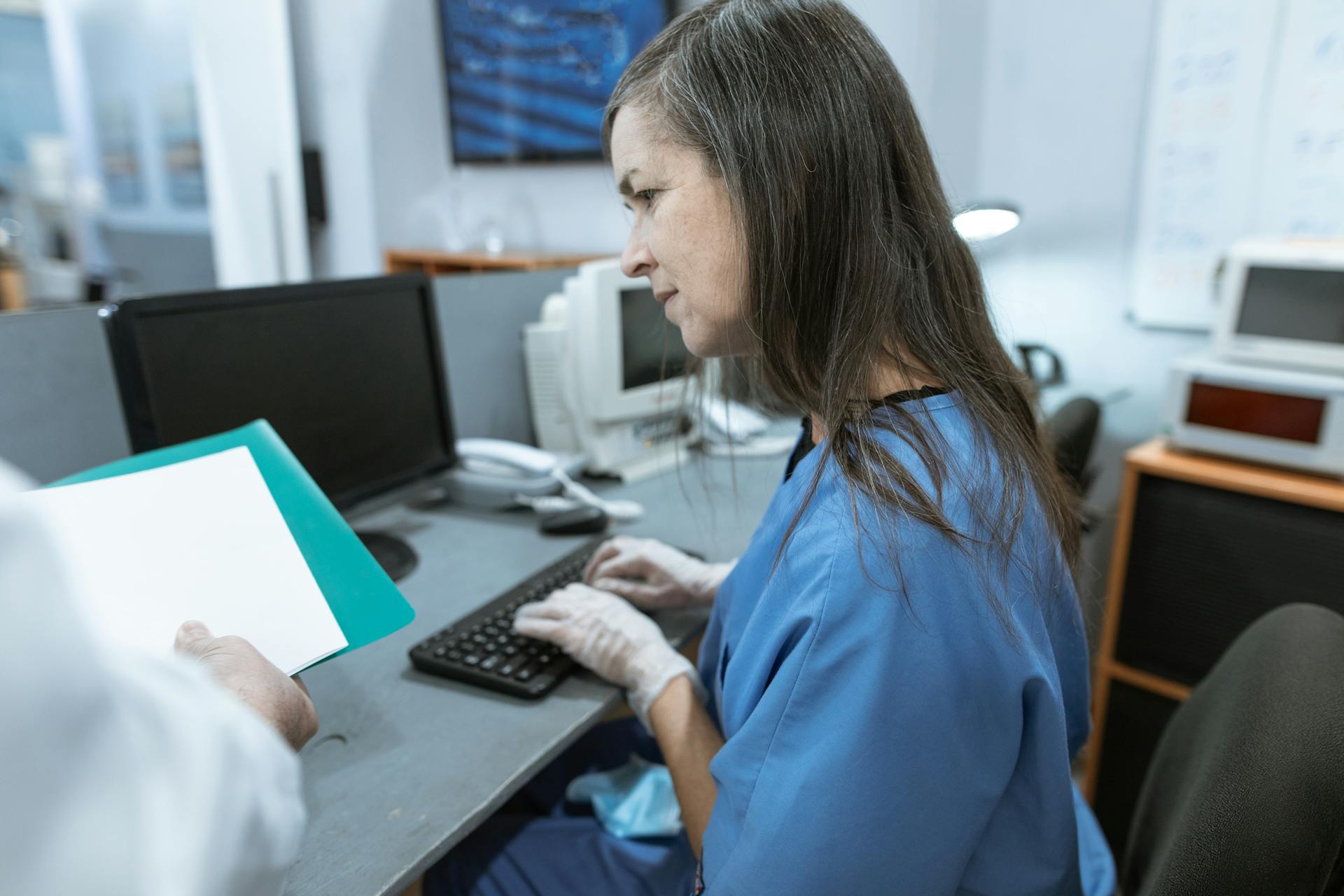 Die Schwesternstation in einem Krankenhaus | Quelle: Pexels