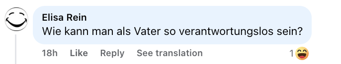 Nutzer-Kommentar | Quelle: Facebook/RTL Aktuell