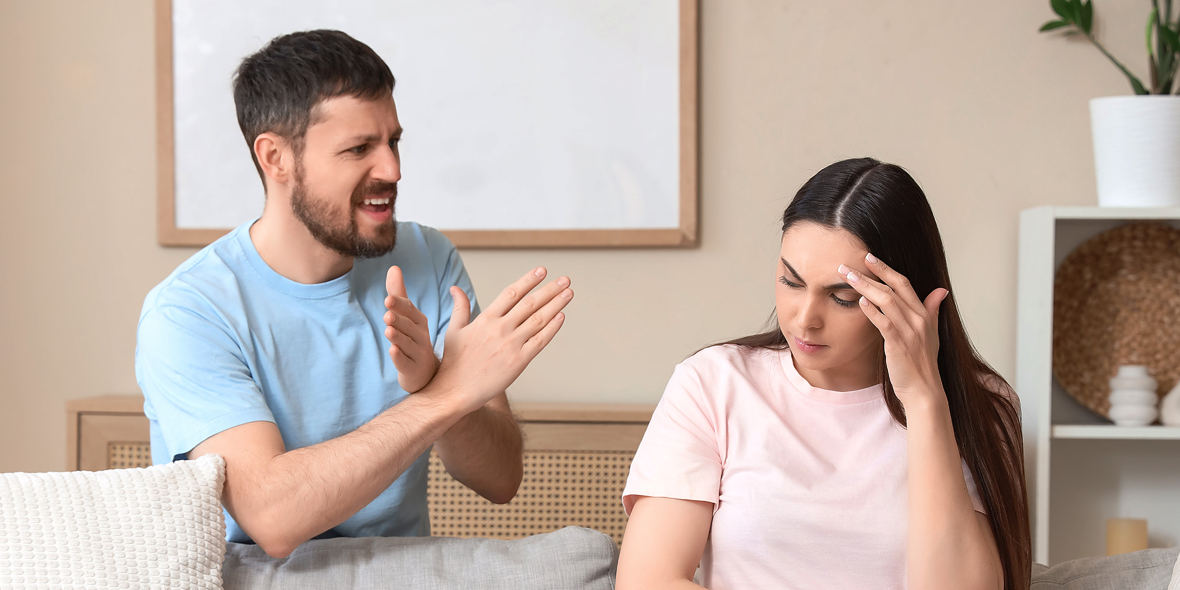 Ein streitendes Paar | Quelle: Shutterstock
