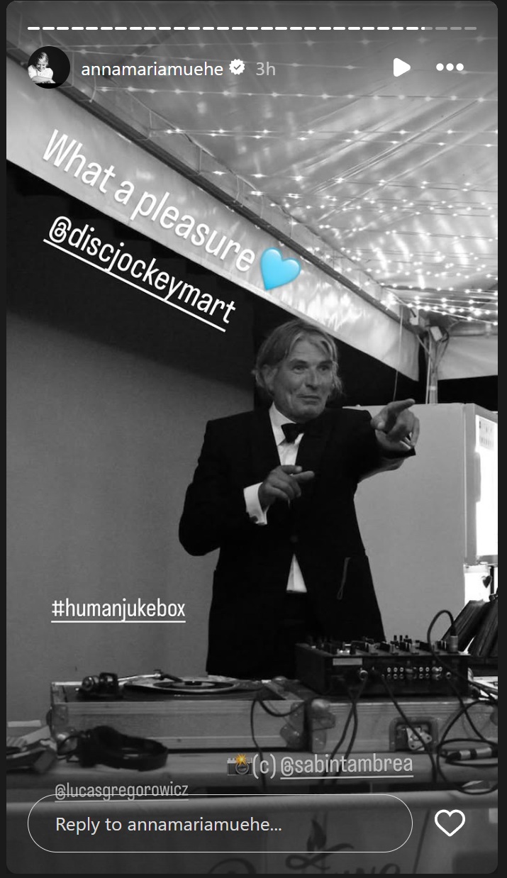 Screenshots der Stories der Schauspielerin | Quelle: Instagram/annamariamuehe