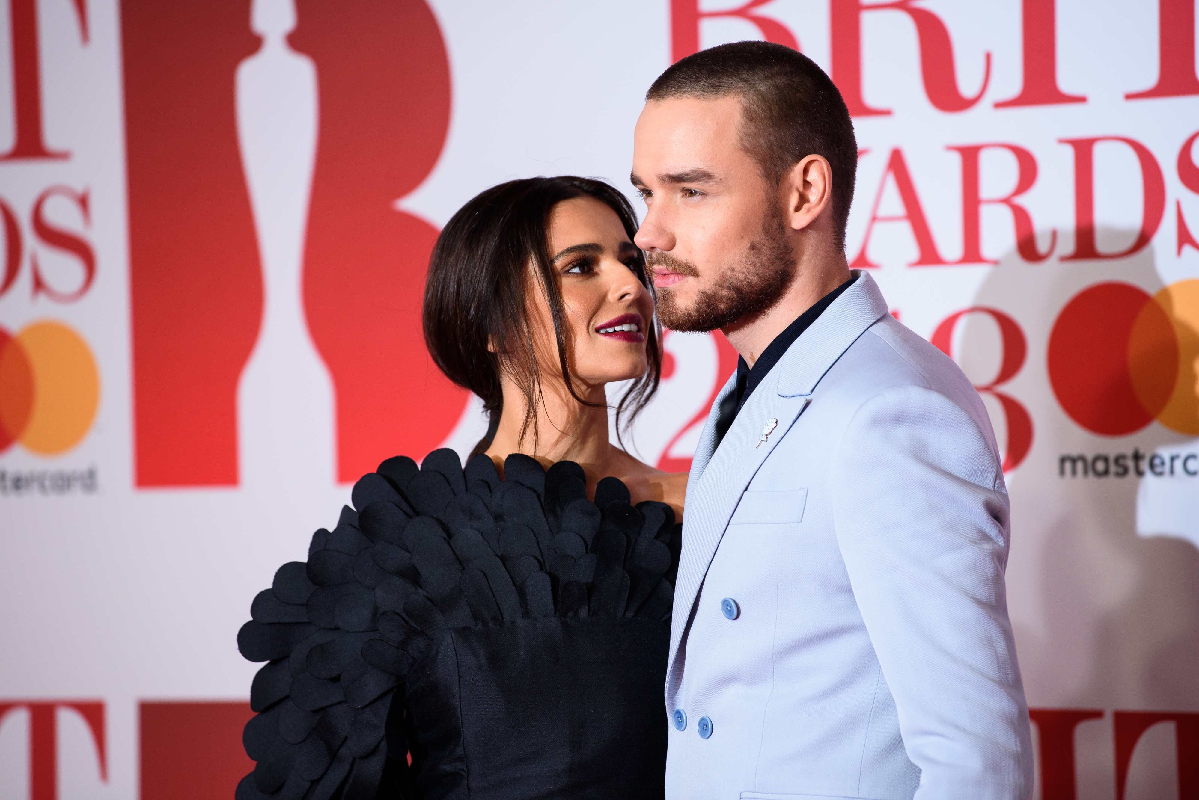 Cheryl und Liam Payne besuchen die BRIT Awards 2018 in der O2 Arena in London am 21. Februar 2018 | Quelle: Getty Images
