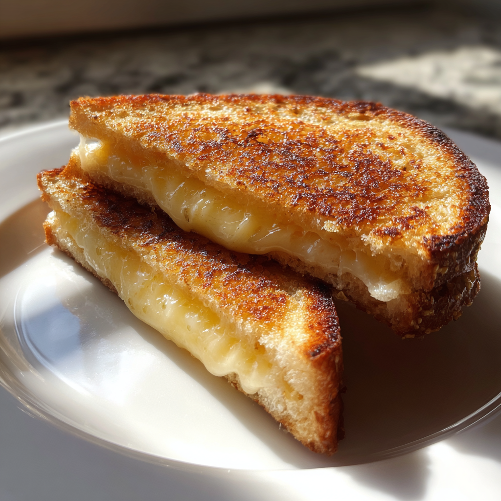 Ein gegrilltes Käsesandwich | Quelle: Midjourney