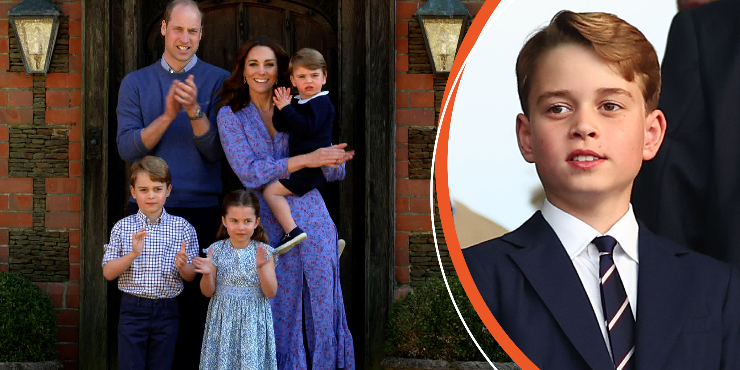 Prinz William, Prinzessin Catherine und ihre drei Kinder | Prinz George | Quelle: Getty Images