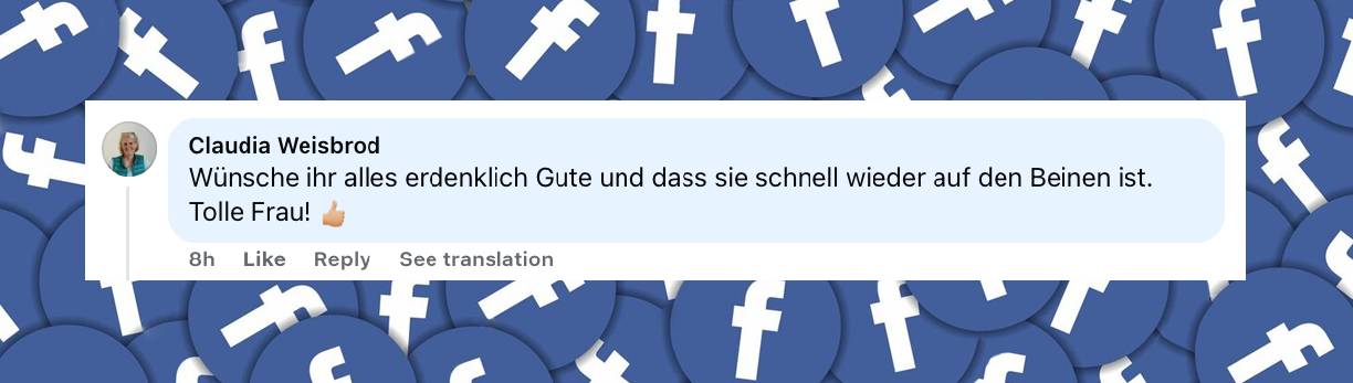 Facebook-Kommentar | Quelle: facebook.com/Bunte.de