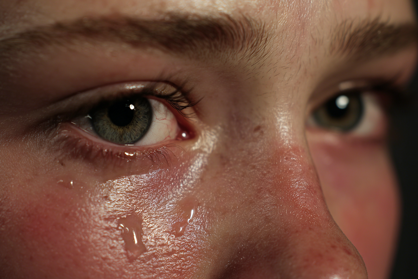 Ein weinendes Mädchen | Quelle: Midjourney