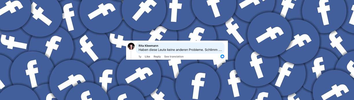 Nutzer-Kommentar | Quelle: Facebook/Promiflash