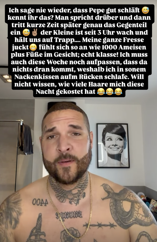 Screenshot aus Zico Banachs Story | Quelle: Instagram/zicoriccardo