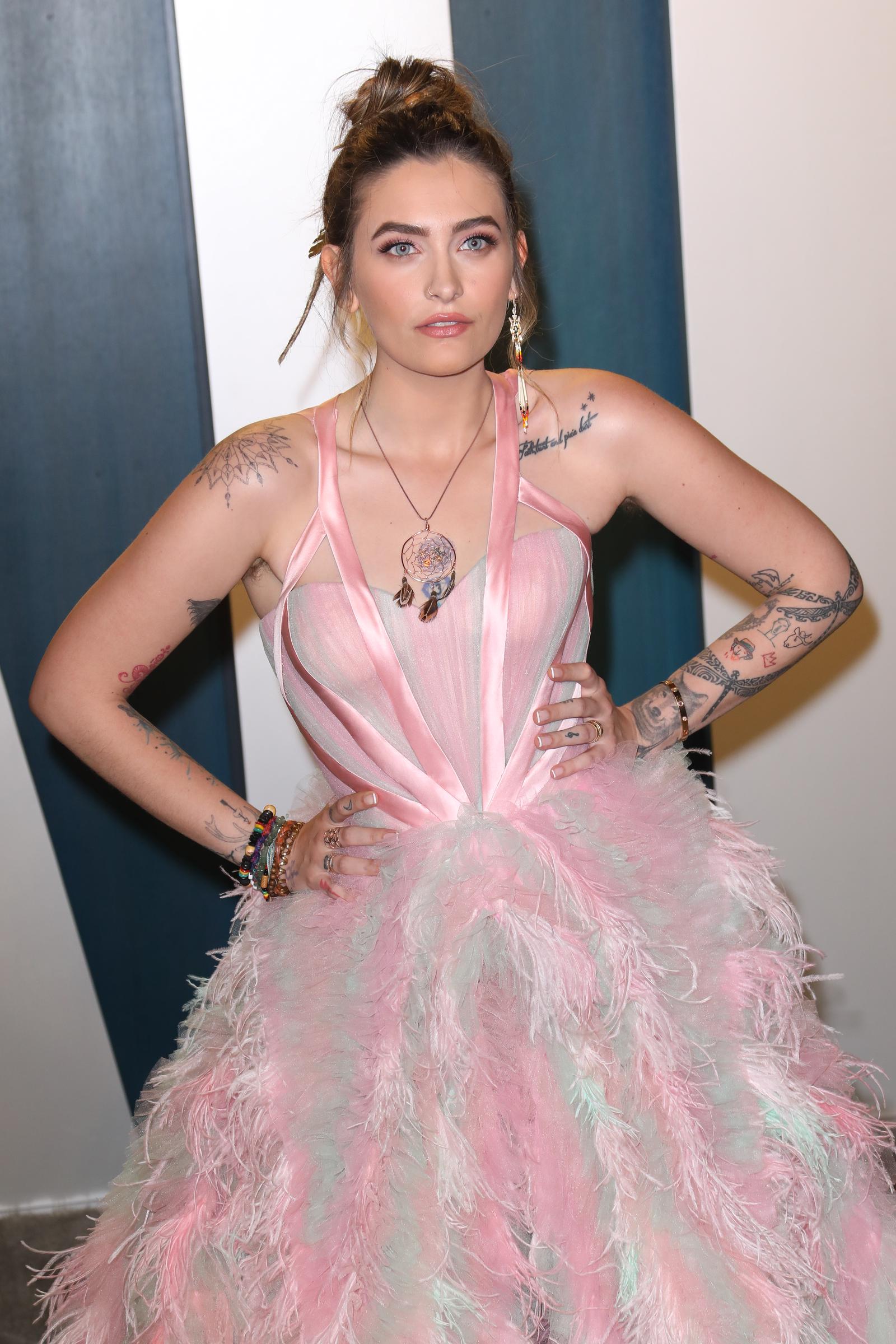 Paris Jackson besucht die 2020 Vanity Fair Oscar Party am 9. Februar 2020 in Beverly Hills, Kalifornien. | Quelle: Getty Images