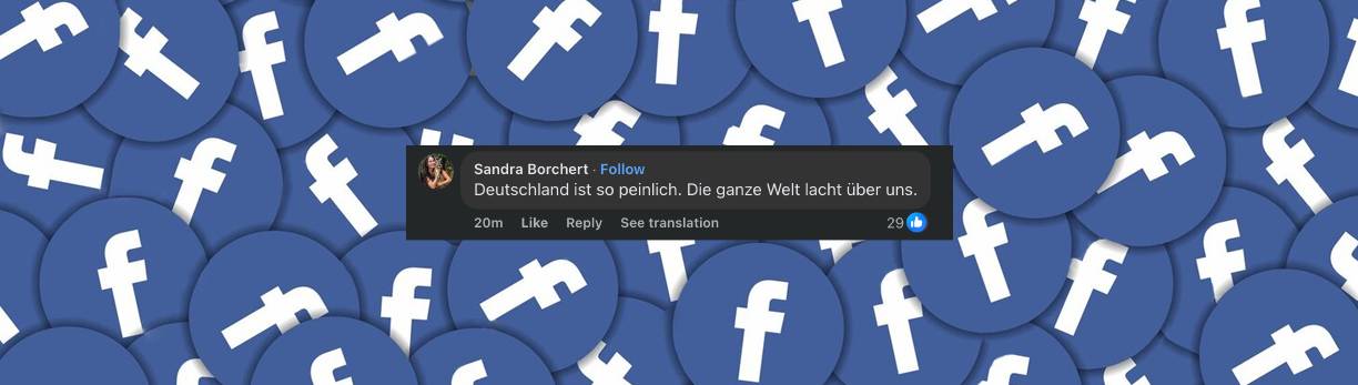 Nutzer-Kommentar zum Urteil des Mörders | Quelle: Facebook/Bild