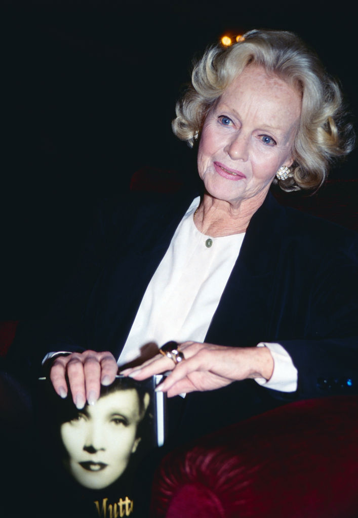 Maria Riva, geboren als Maria Elisabeth Sieber in Berlin, amerikanische Schauspielerin, einzige Tochter der berühmten Schauspielerin, Film Star Marlene Dietrich | Quelle: Getty Images