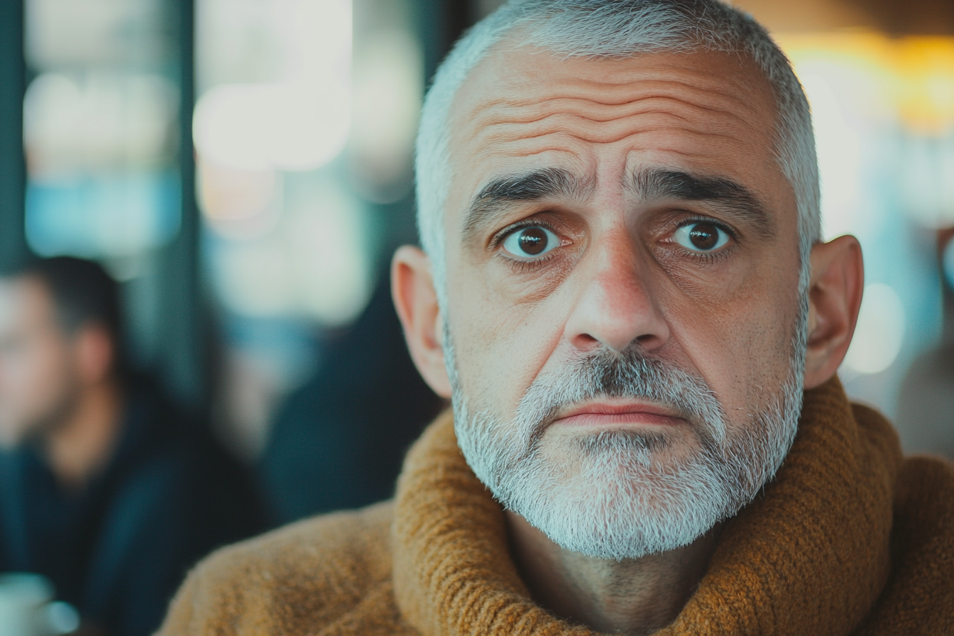 Zmartwiony mężczyzna | Źródło: Midjourney