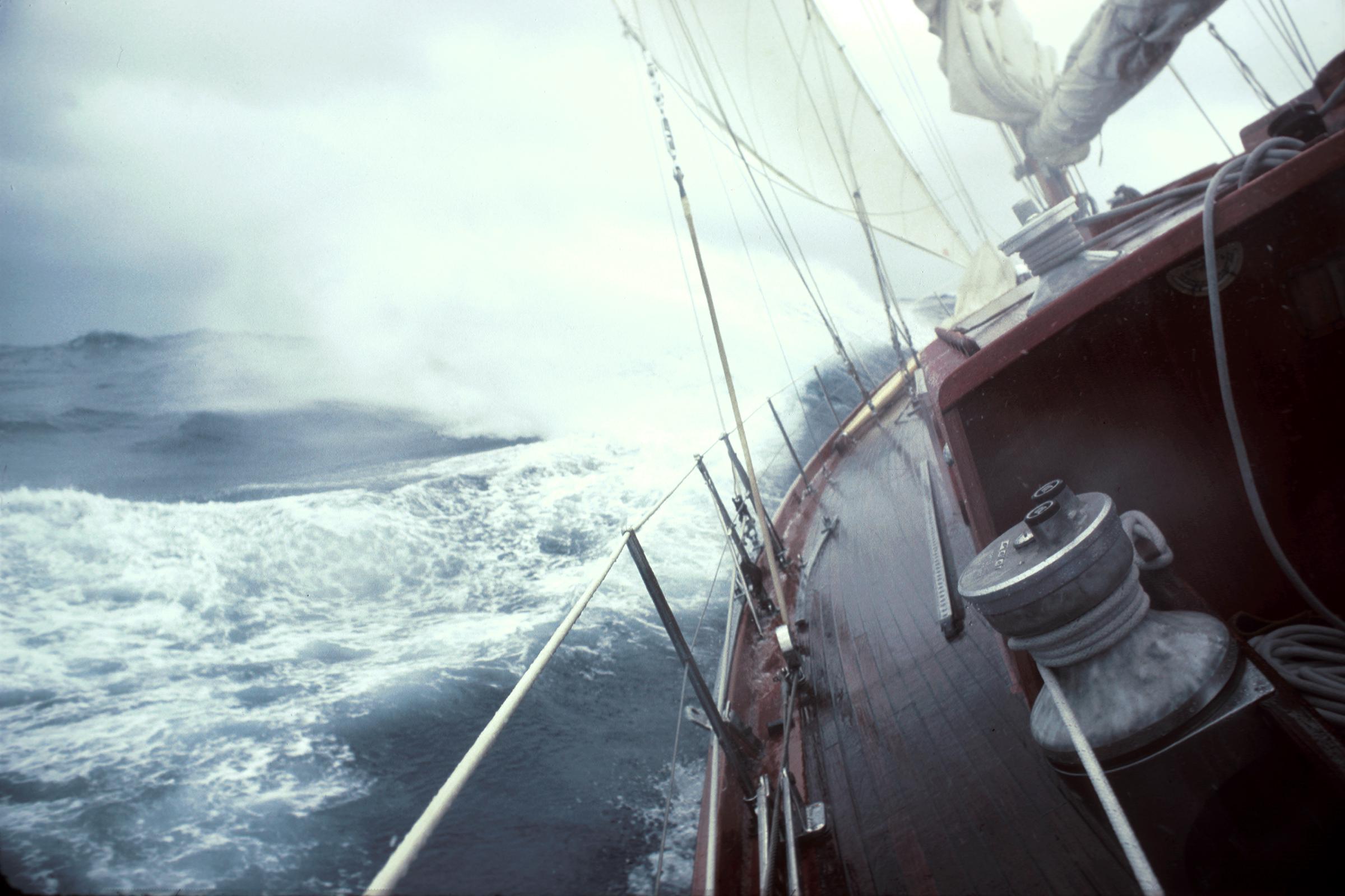 Segeln auf rauer See | Quelle: Getty Images