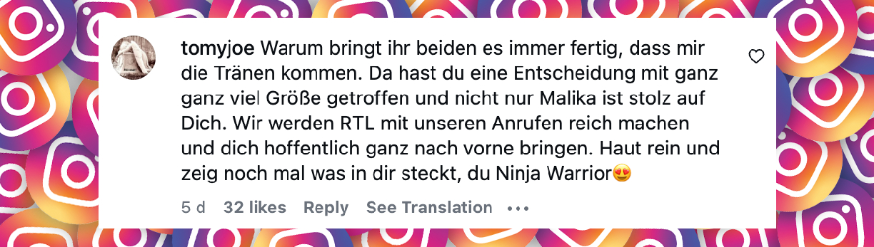 Instagram-Kommentare | Quelle: https://www.instagram.com/p/DY4CY8ZCBkh/