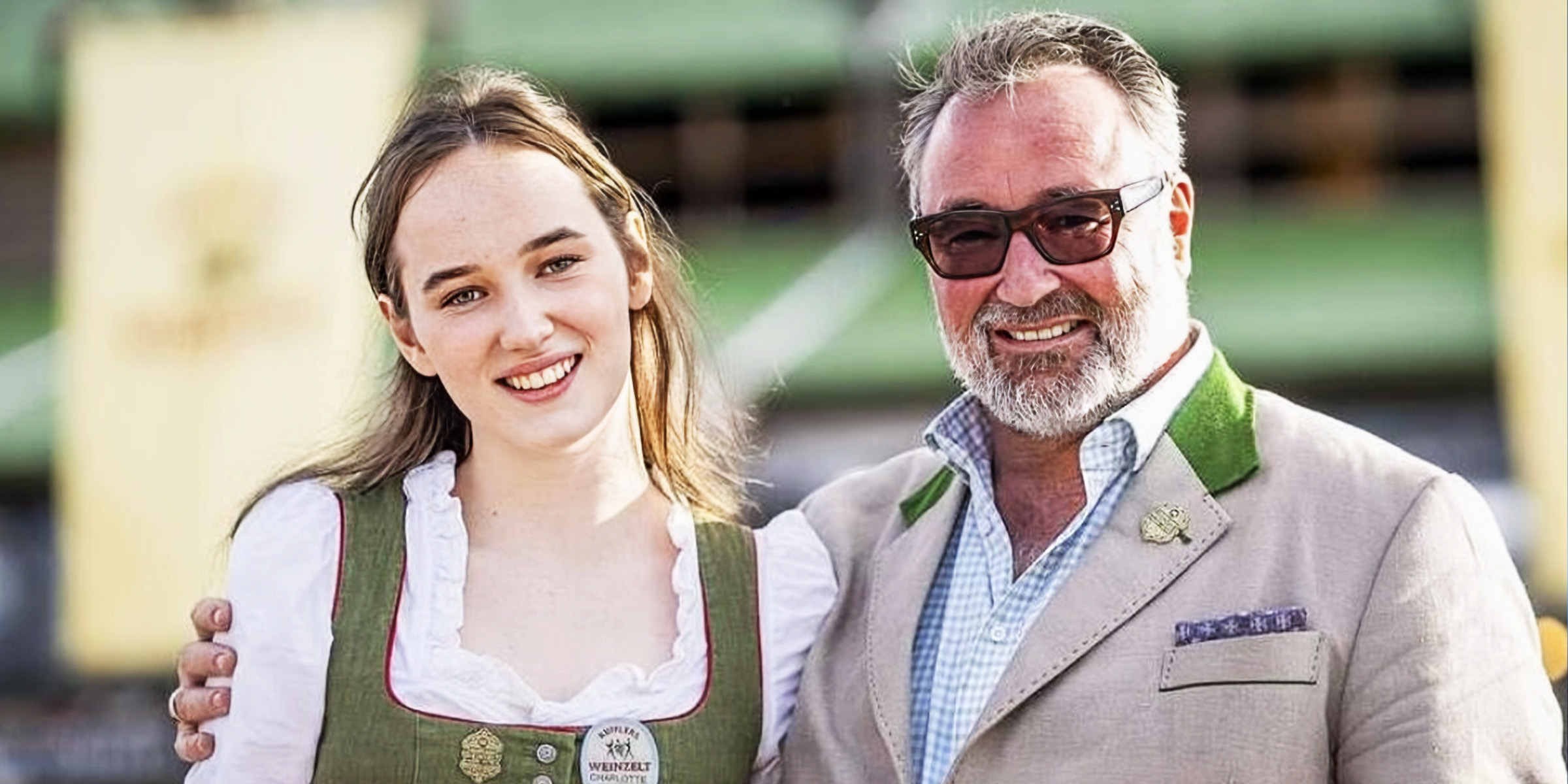 Charlotte Kuffler und ihr Vater Stephan Kuffler | Quelle: facebook.com/tzmuenchen