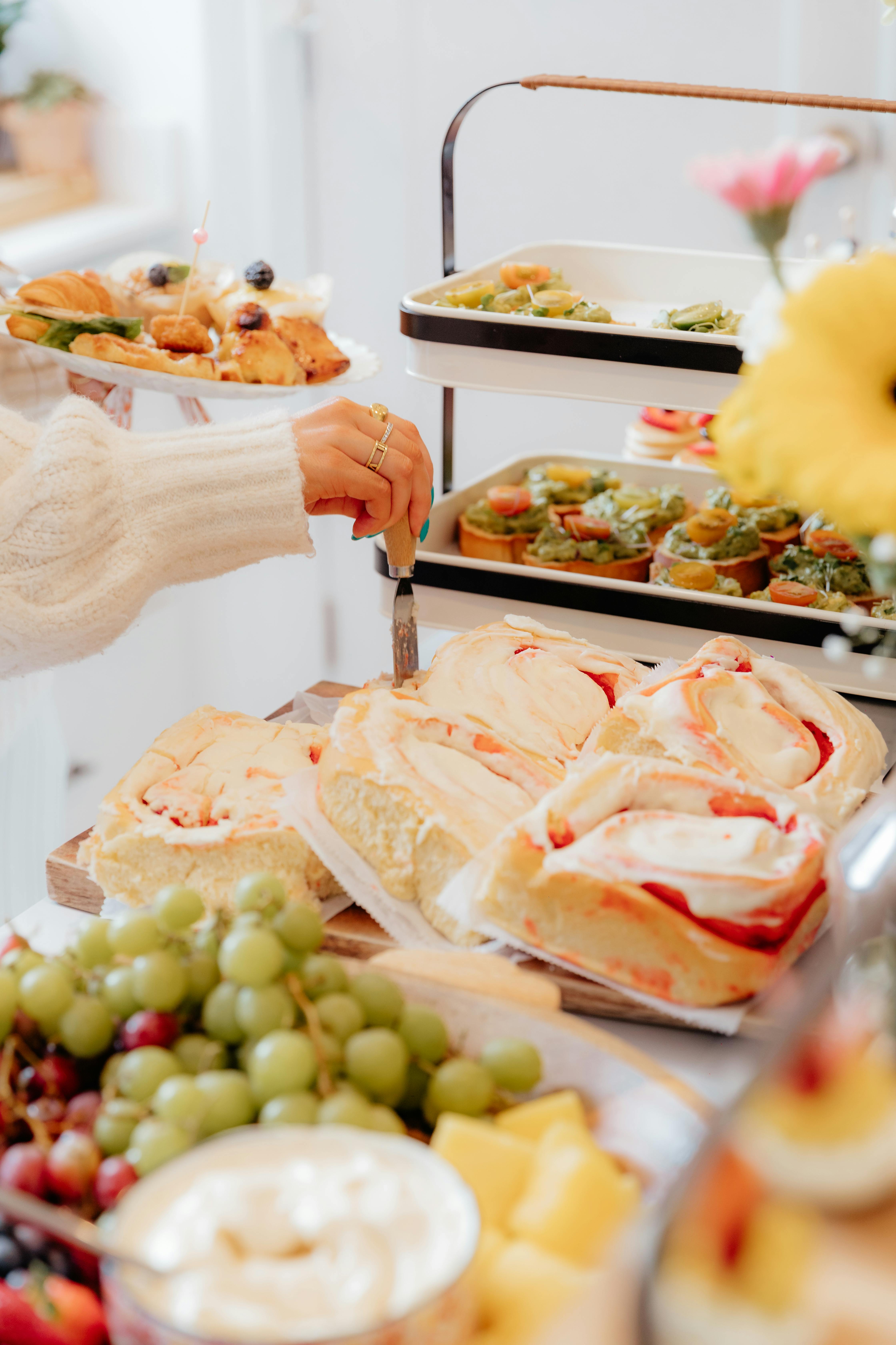 Ein Brunch-Buffet | Quelle: Unsplash