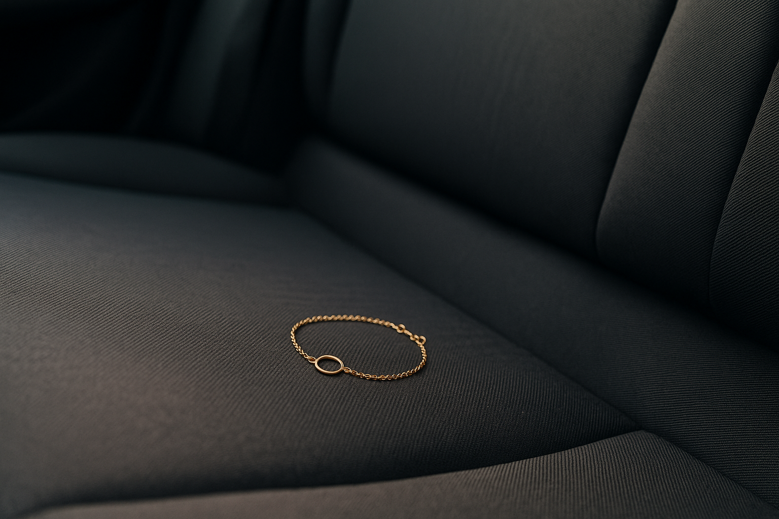 Ein Armband auf dem Rücksitz eines Autos | Quelle: Sora