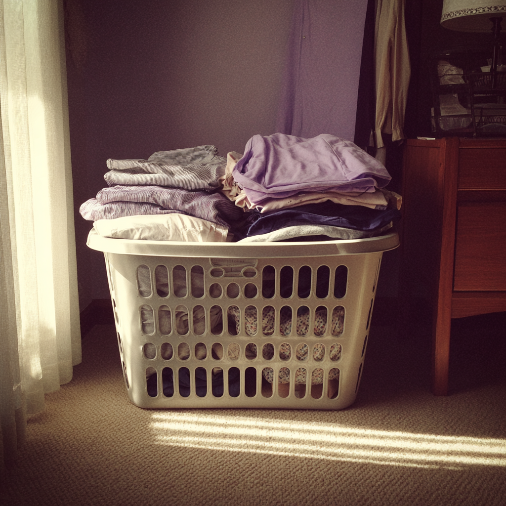 Ein Wäschekorb | Quelle: Midjourney