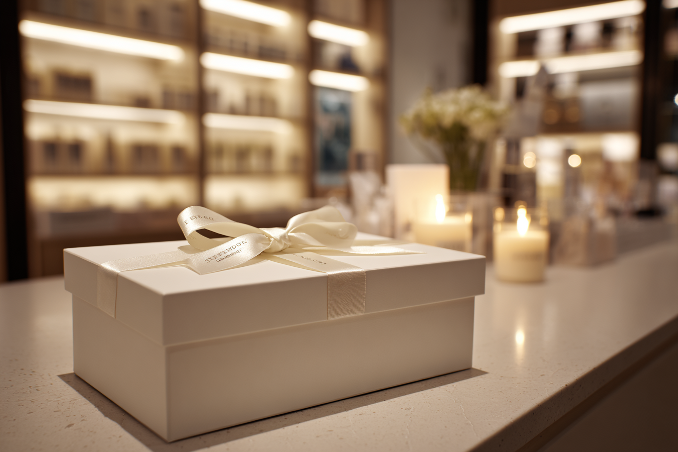 Eine Geschenkbox | Quelle: Midjourney