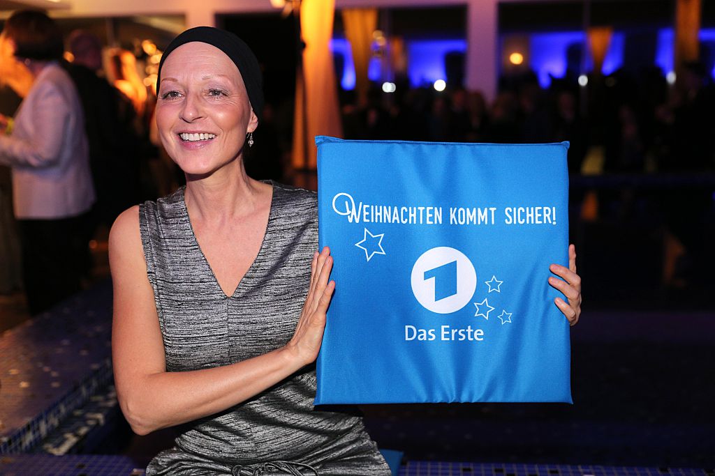 Hendrikje Fitz während des ARD-Adventsessens, das vom Programmdirektor des Fernsehsenders Erstes Deutsches Fernsehen am 27. November 2015 im Hotel Bayerischer Hof in München, Deutschland, veranstaltet wurde. | Quelle: Getty Images
