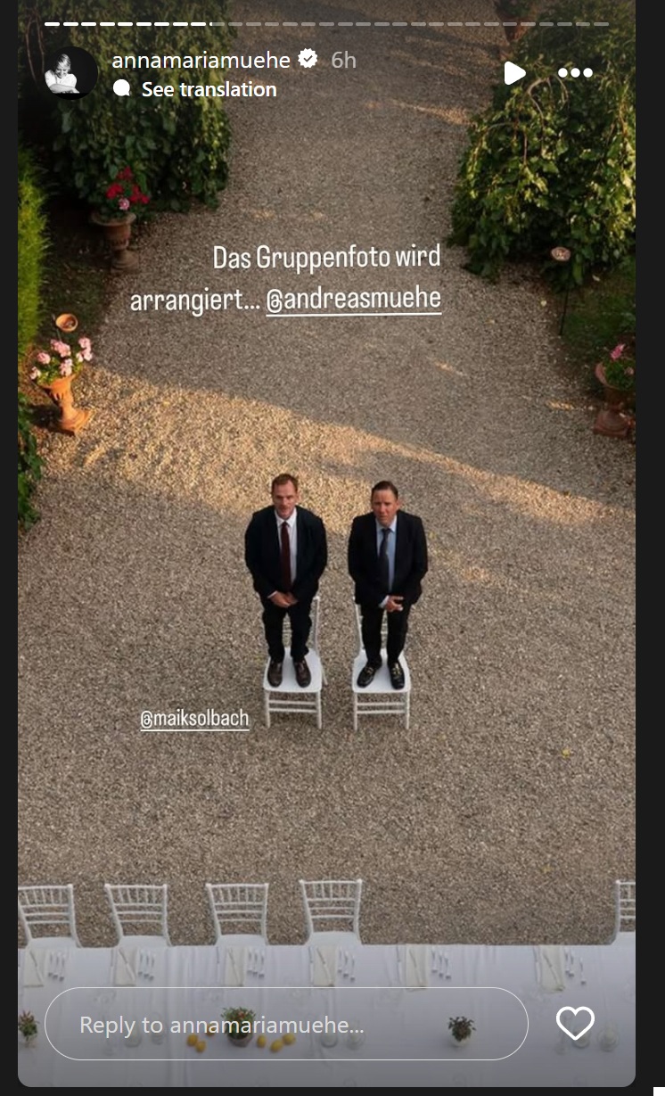 Screenshots der Stories der Schauspielerin | Quelle: Instagram/annamariamuehe