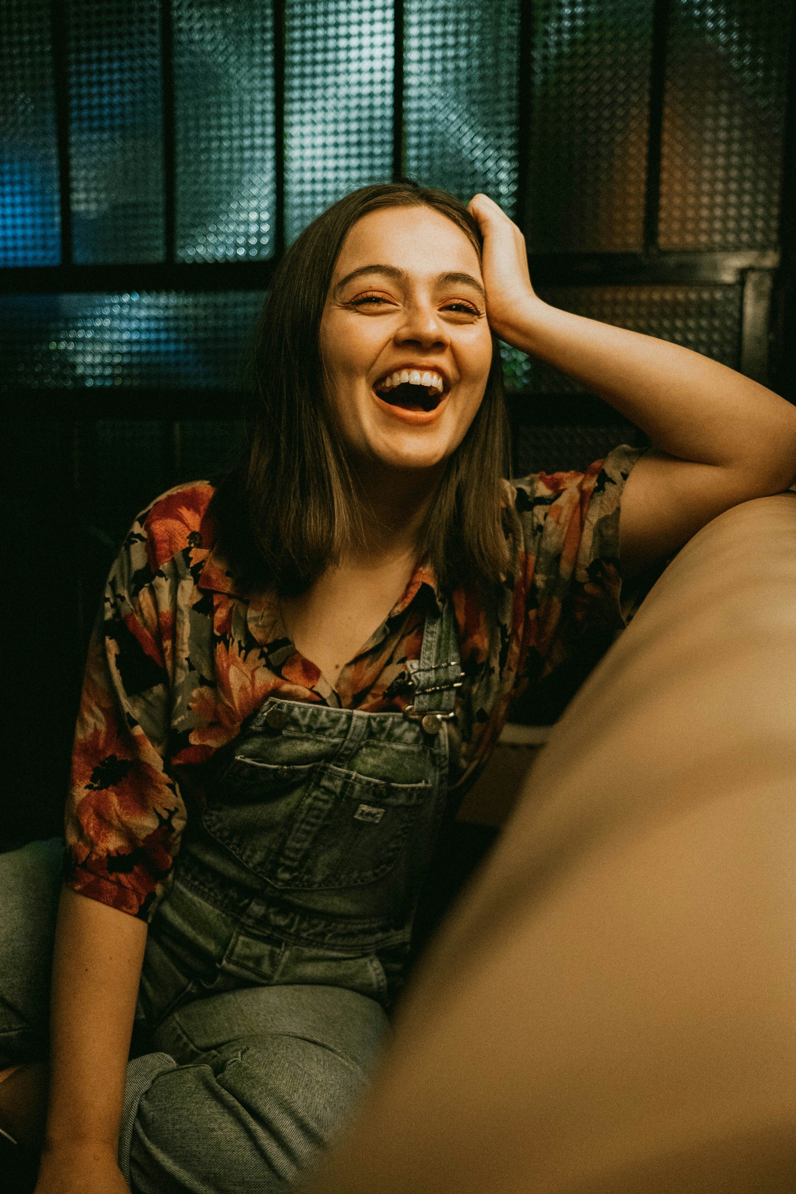 Ein lachendes Mädchen | Quelle: Unsplash