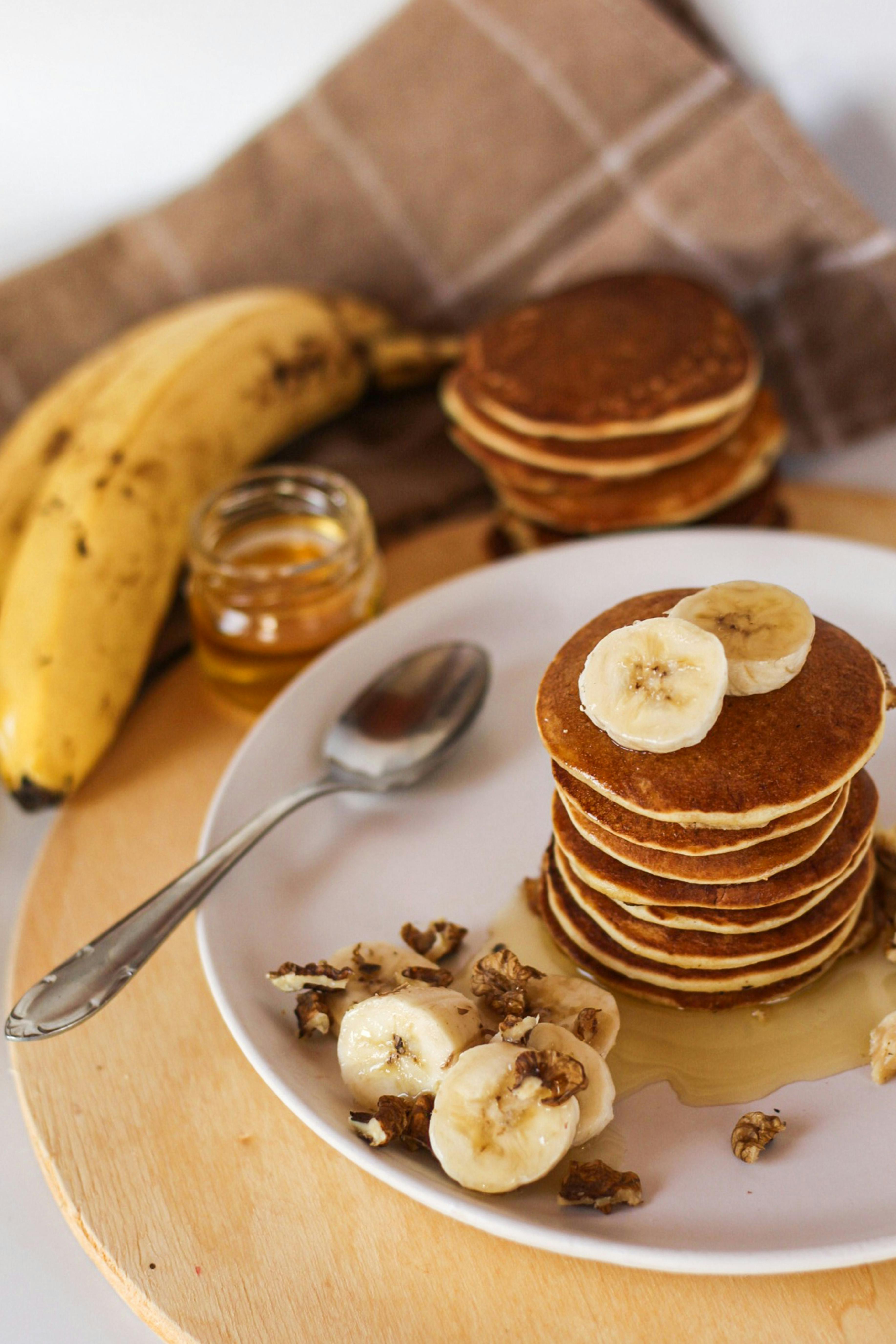 Pfannkuchen mit Bananen | Quelle: Pexels