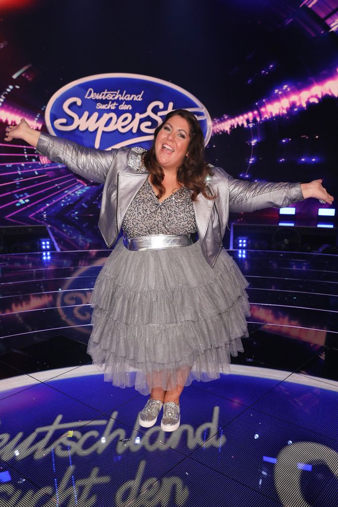 Janina El Arguioui beim zweiten Event der TV-Castingshow „Deutschland sucht den Superstar“ (DSDS) im Coloneum am 21. April 2018 in Köln | Quelle: Getty Images