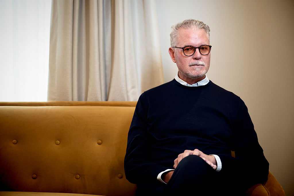 Der Schauspieler Eric Dane hat ALS. Er wurde am 30. September 2025 im St. Regis in Washington, DC, fotografiert. | Quelle: Getty Images