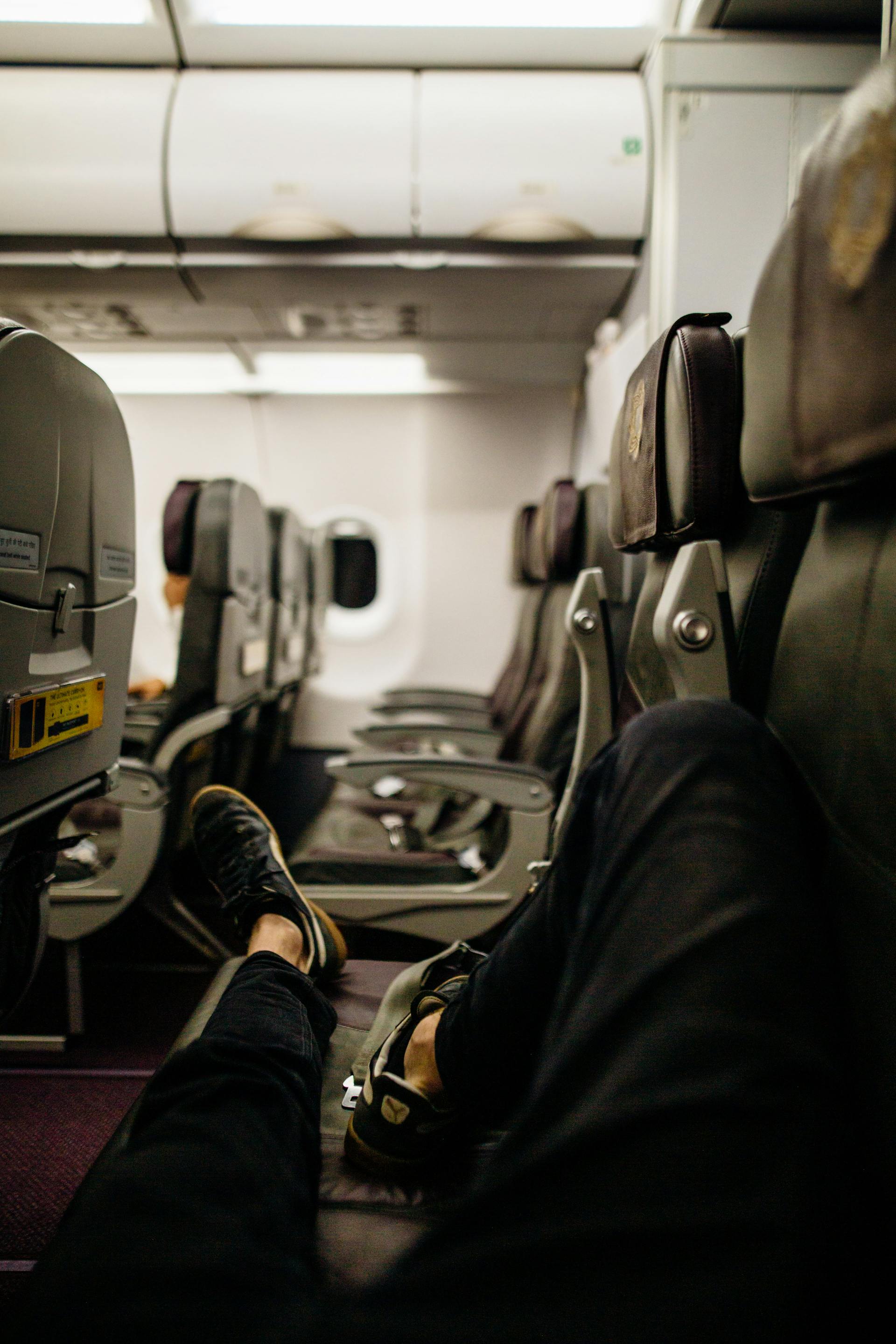 Sitze in einem Flugzeug | Quelle: Pexels