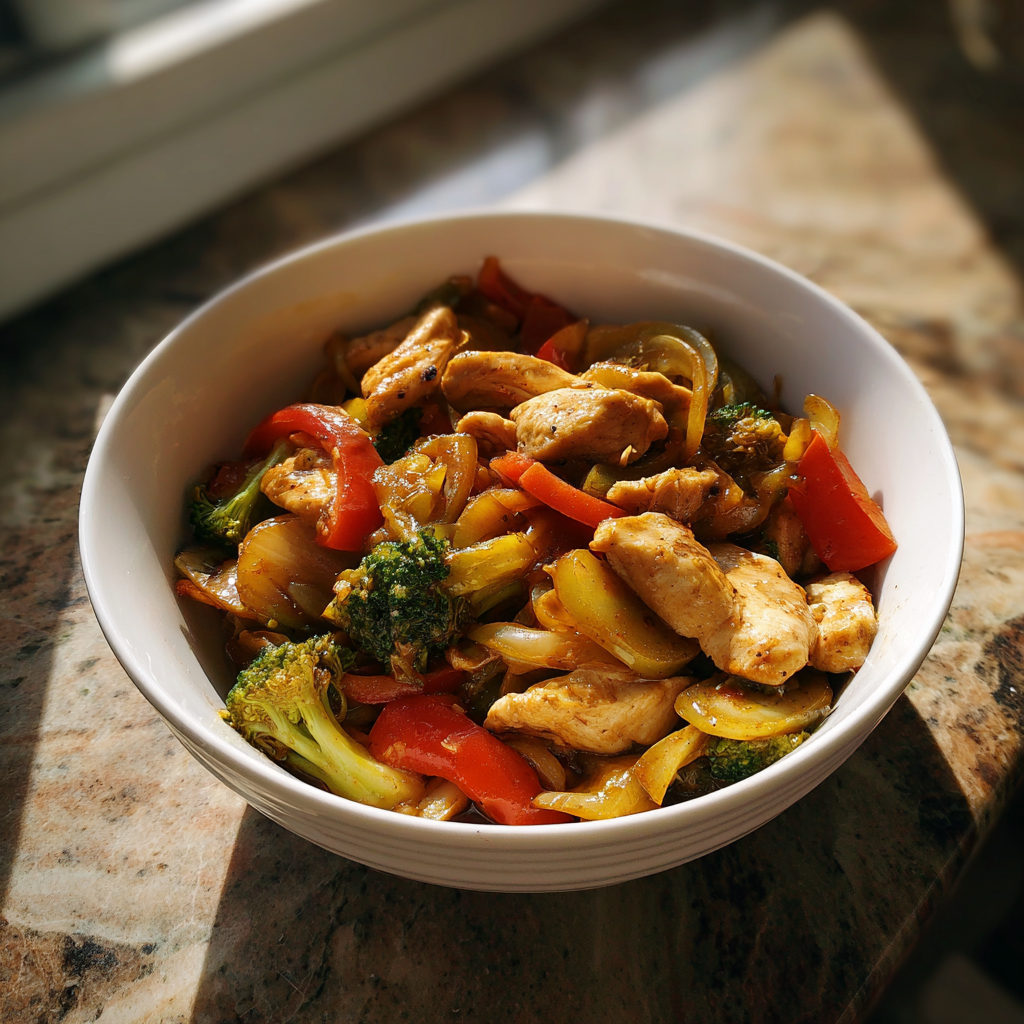 Eine Schüssel mit Essen auf einem Tresen | Quelle: Midjourney