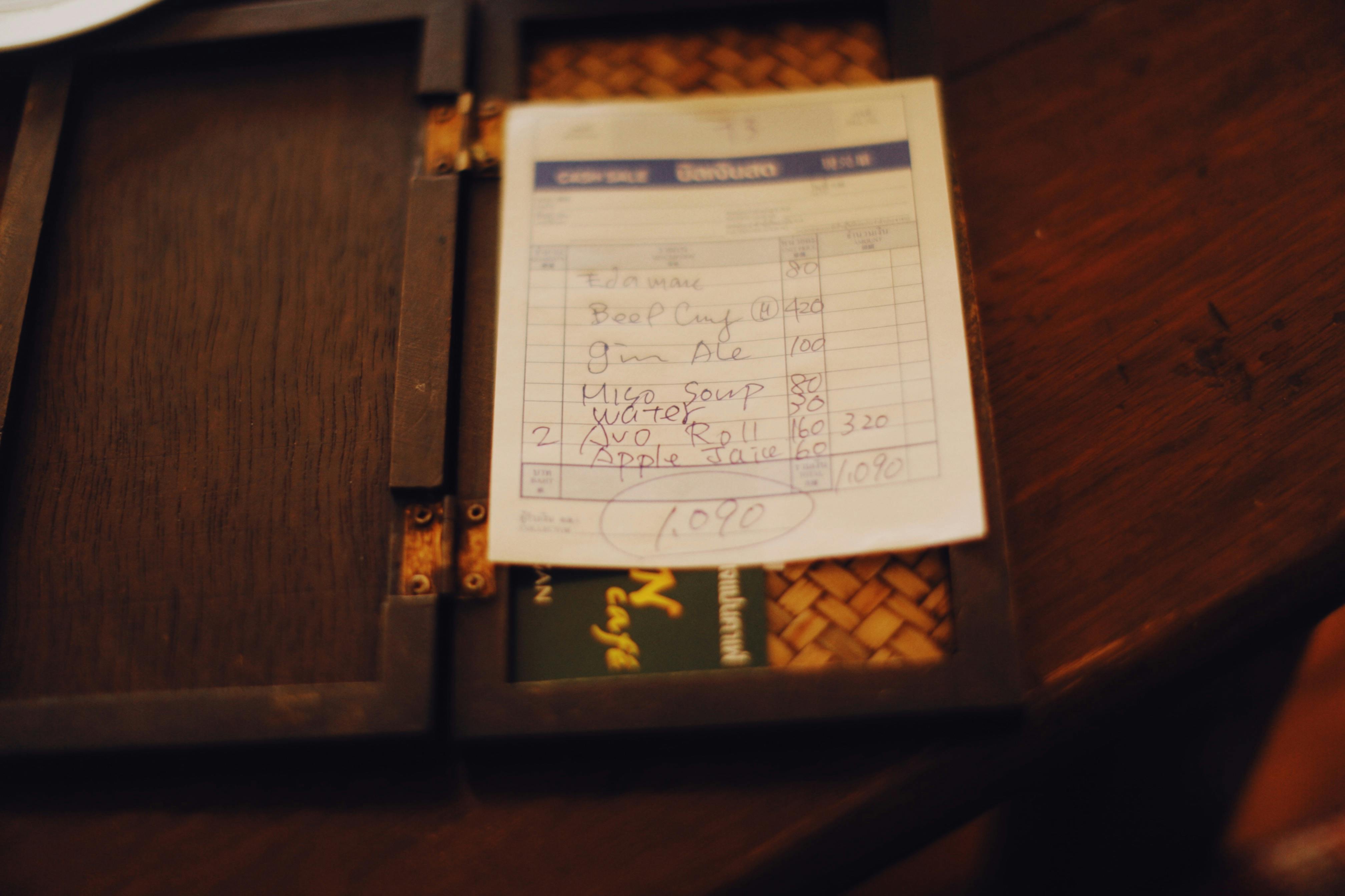 Ein Restaurantcheck | Quelle: Pexels