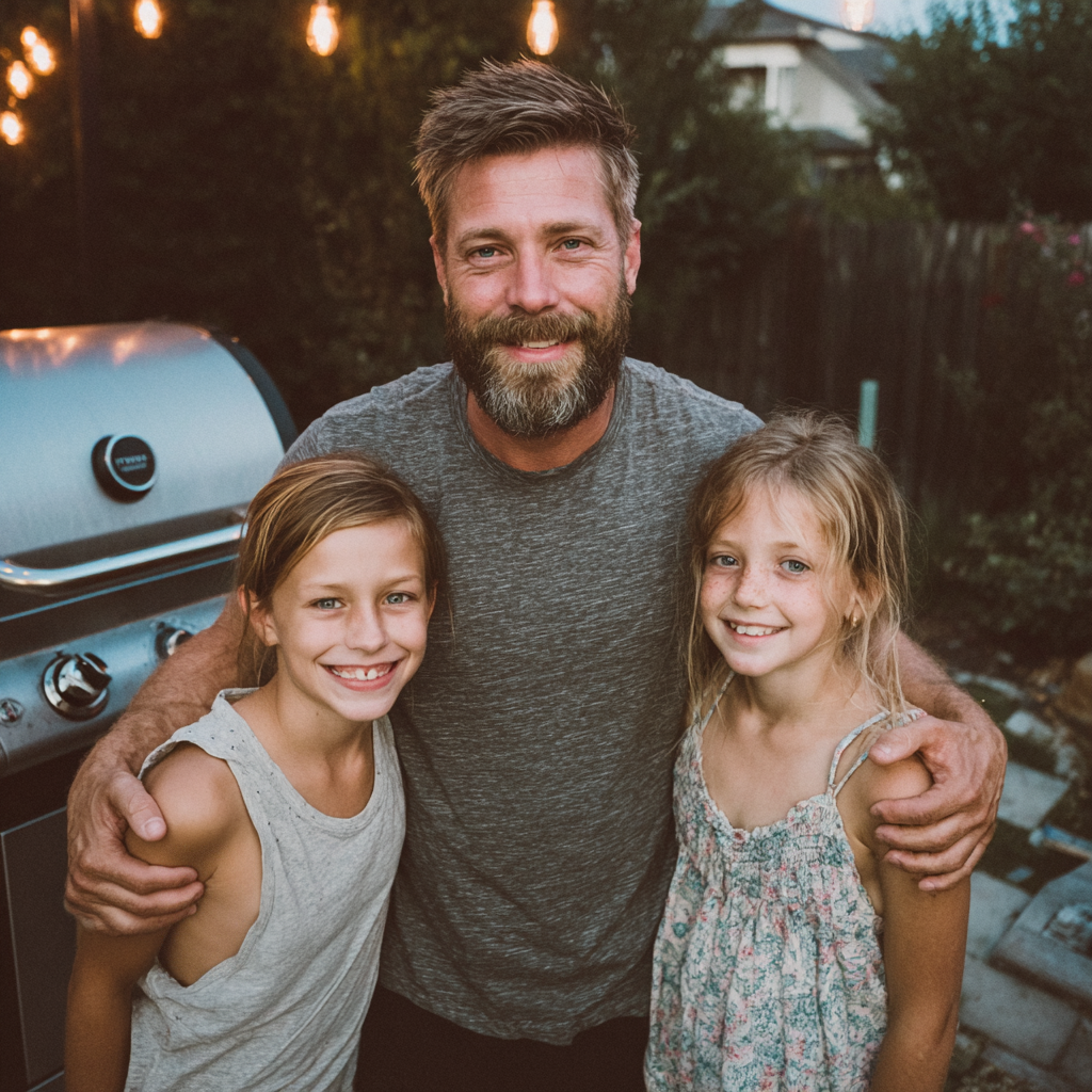 Ein Foto von einer glücklichen Familie | Quelle: Midjourney