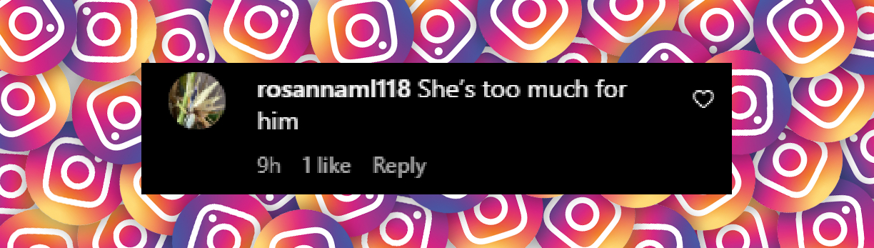Ein Fan kommentiert die Beziehung von Elizabeth Hurley mit Billy Ray Cyrus, datiert auf Mai 2025 | Quelle: Instagram/justjared