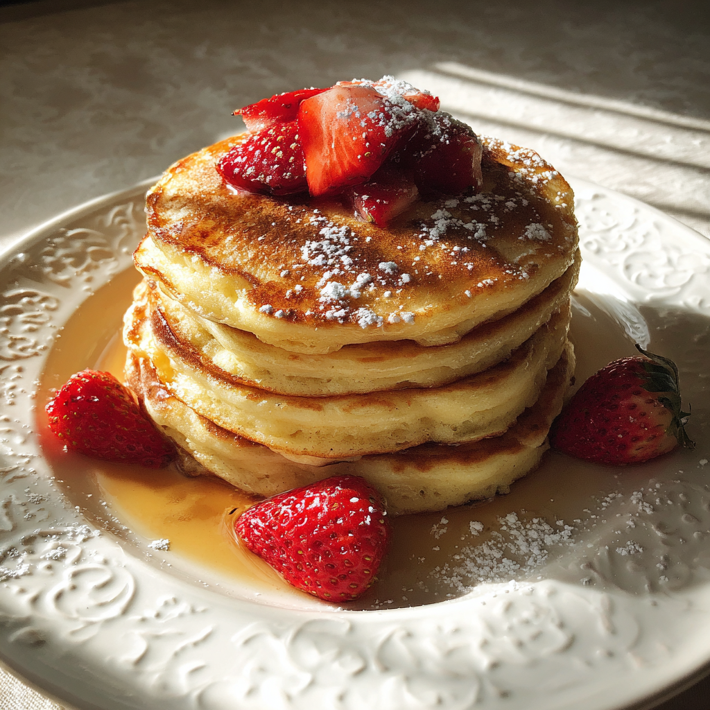 Ein Stapel Pfannkuchen | Quelle: Midjourney