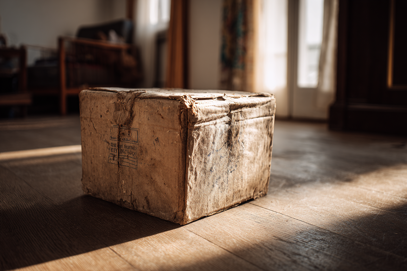 Eine alte Kiste | Quelle: Midjourney