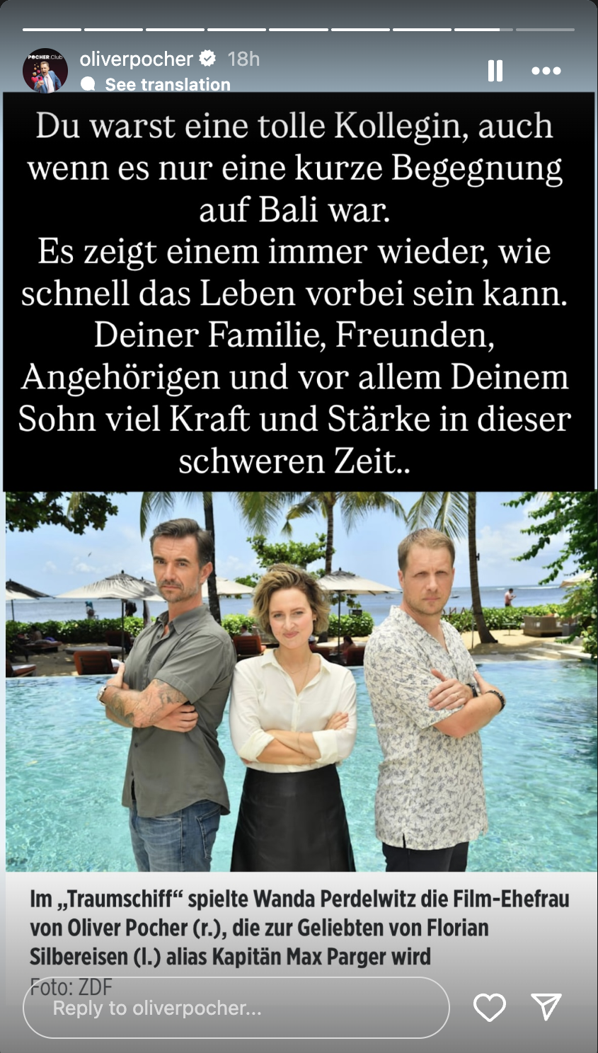 Instagram-Beitrag von Oliver Pocher | Quelle: instagram.com/oliverpocher