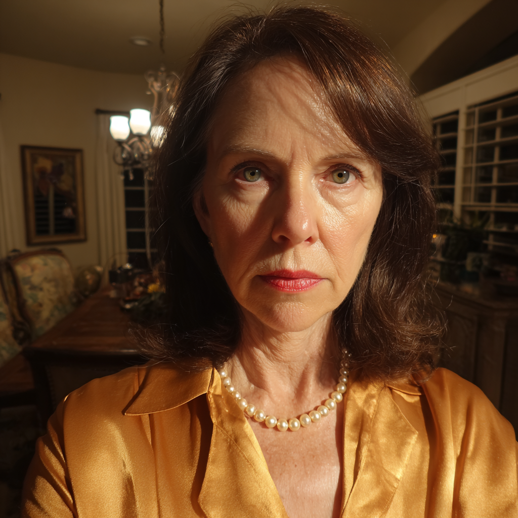 Eine verärgerte ältere Frau | Quelle: Midjourney
