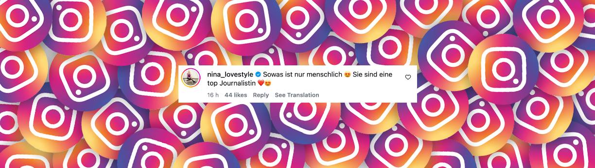 Nutzer kommentiert das Erklärungsvideo von Katja Burkhard | Quelle: Instagram/katja_burkard_official