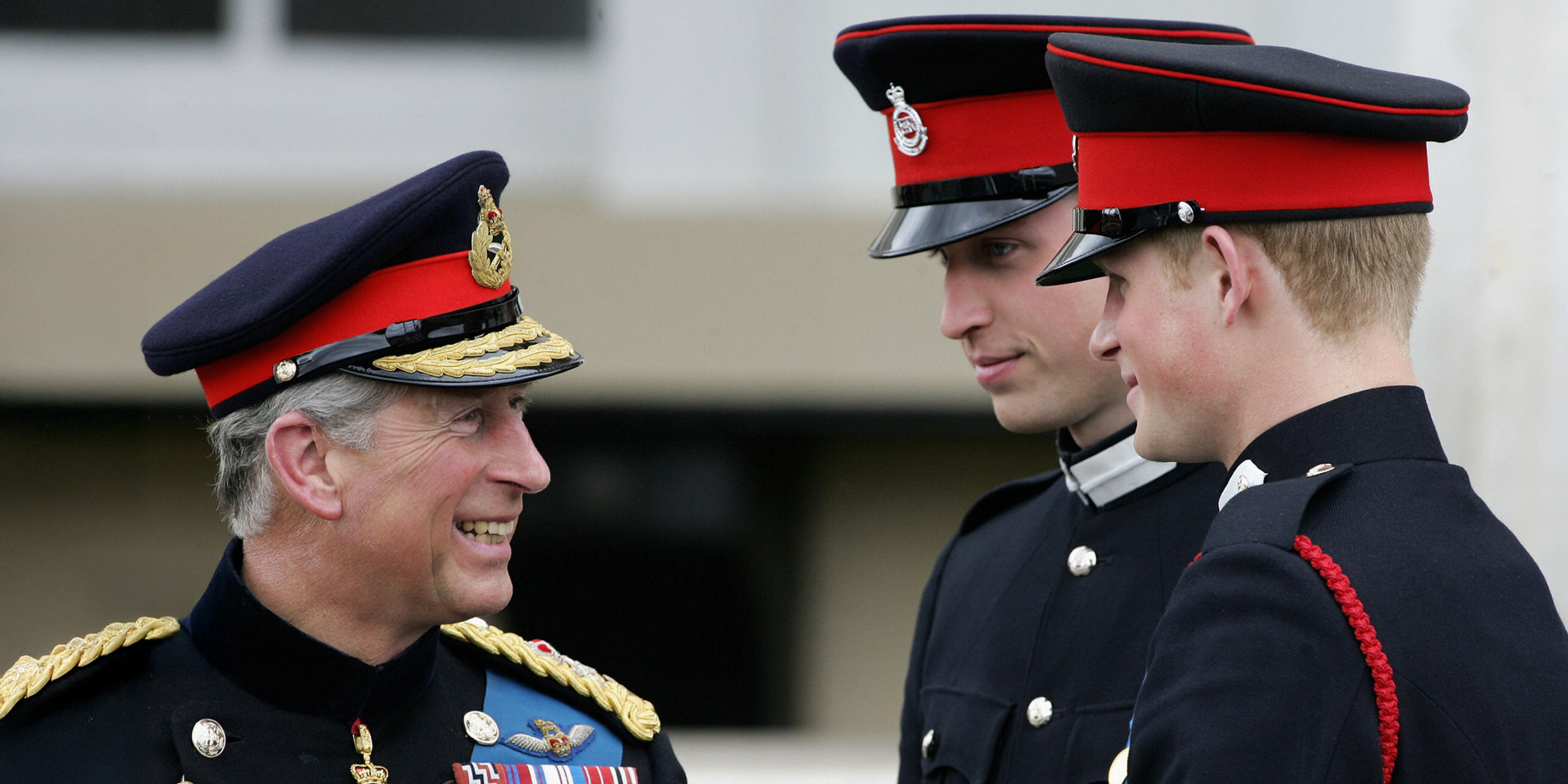 König Charles, Prinz William und Prinz Harry | Quelle: Getty Images