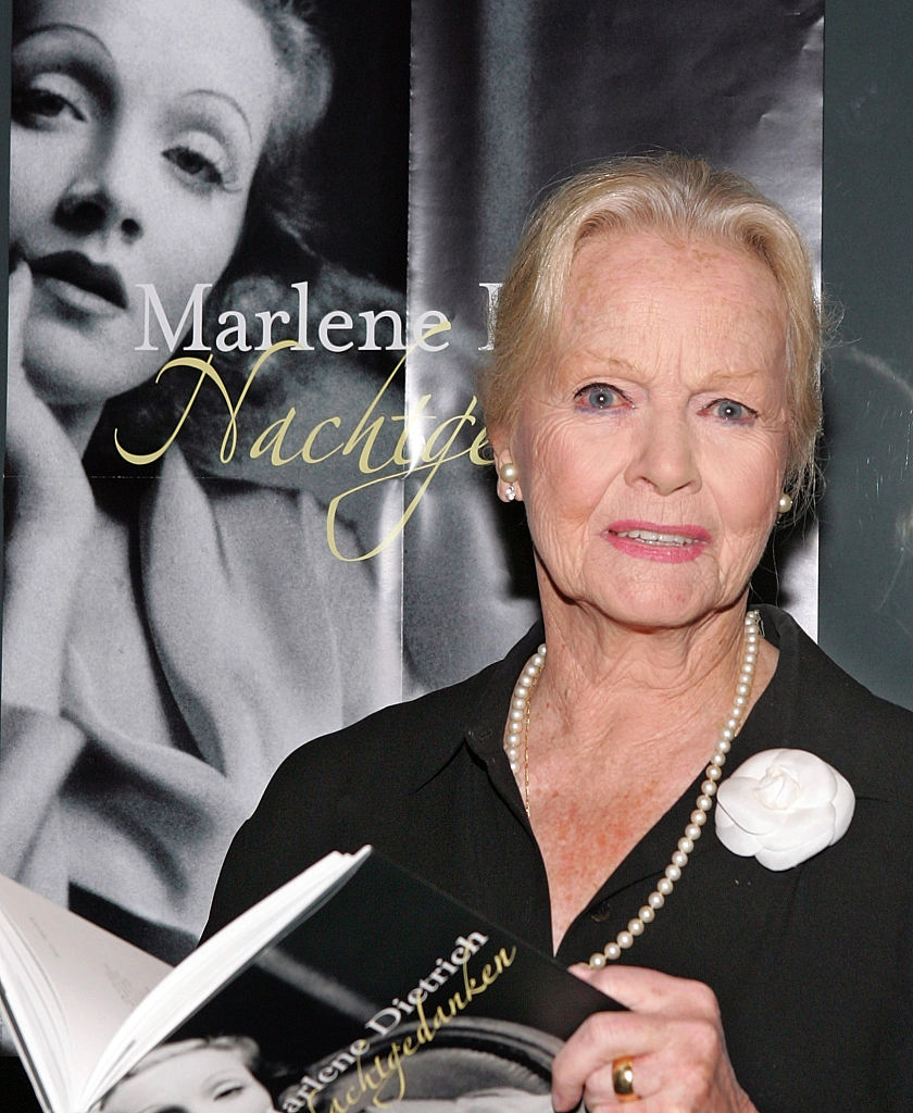 Bild von Maria Riva, der Tochter von Marlene Dietrich | Quelle: Getty Images