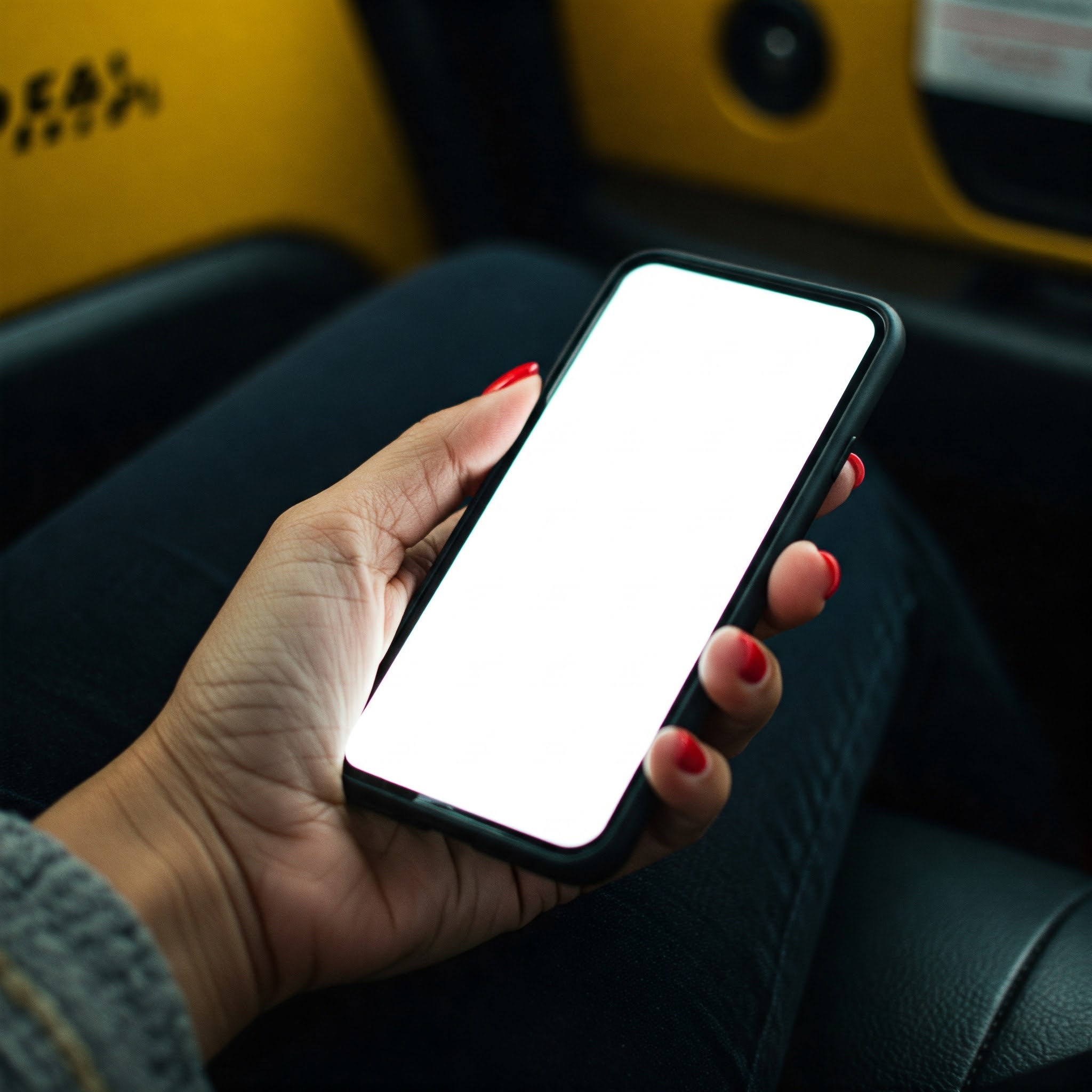 Eine Frau hält ein Handy in der Hand | Quelle: Gemini