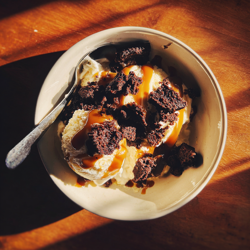 Eine Schale mit Eiscreme | Quelle: Midjourney