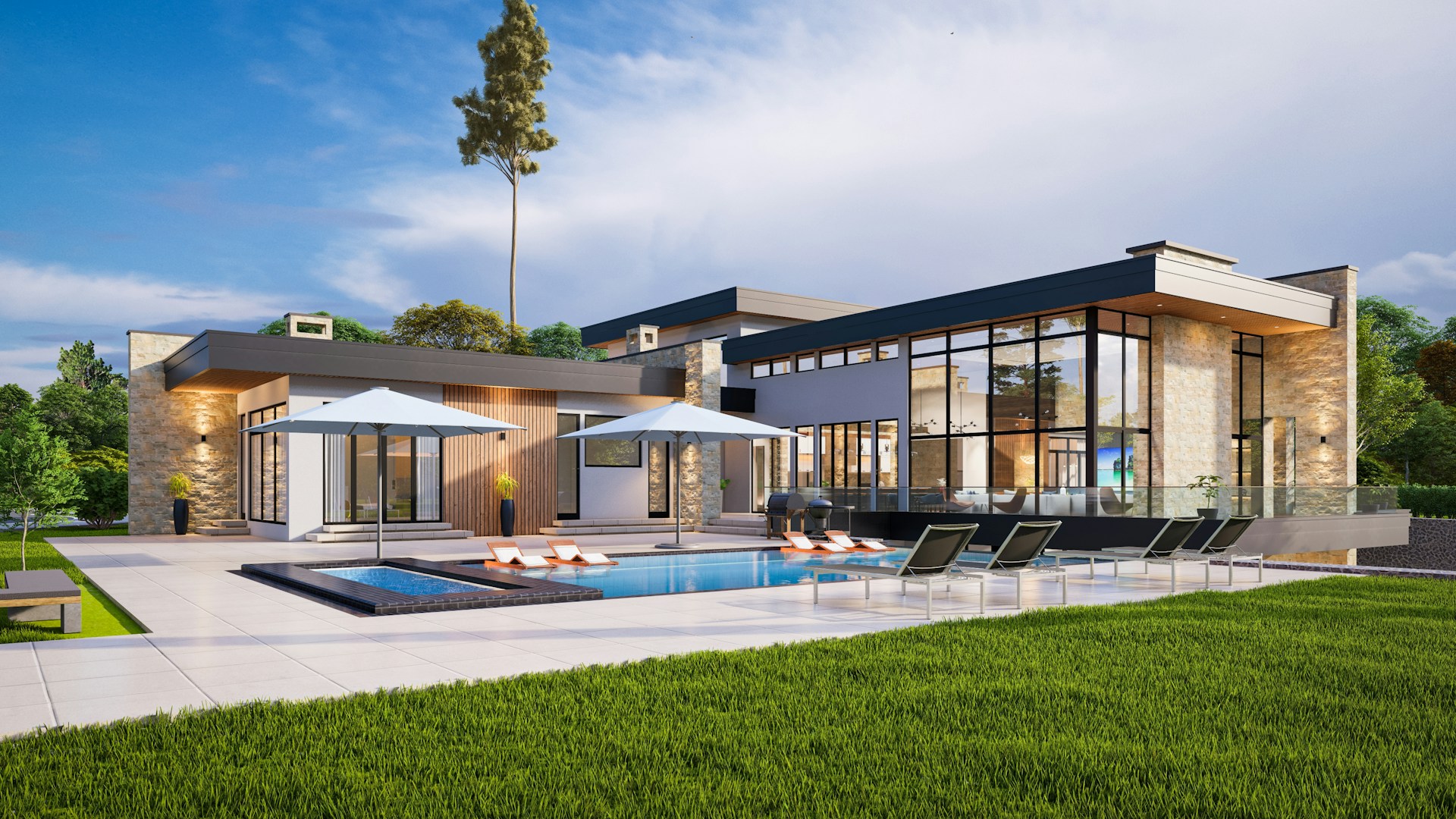 Ein Luxushaus mit Pool | Quelle: Unsplash