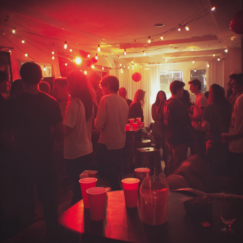 Menschen auf einer Party | Quelle: Midjourney