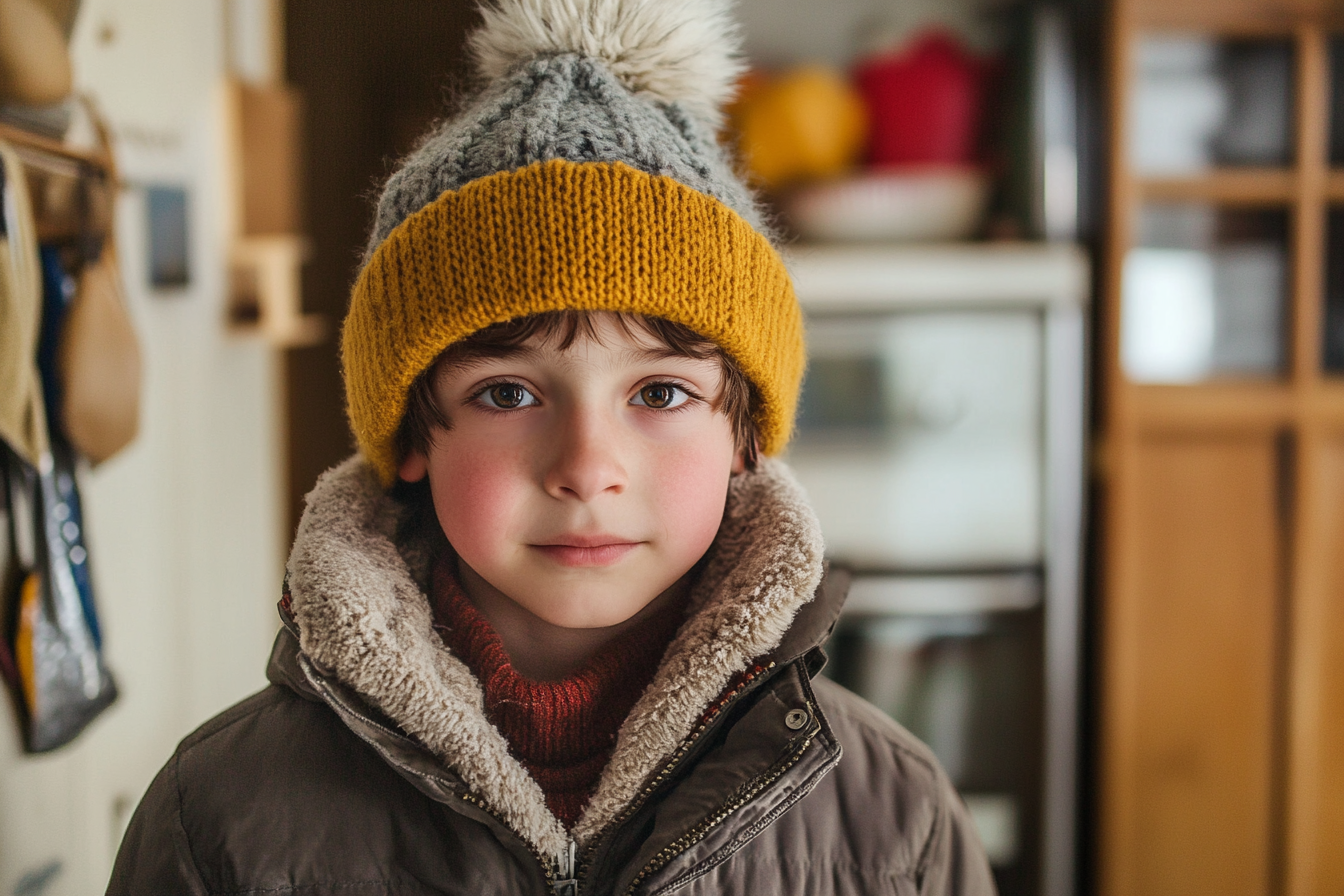 Smutny chłopiec | Źródło: Midjourney